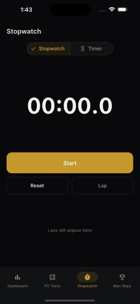 MilitaryFit screenshot
