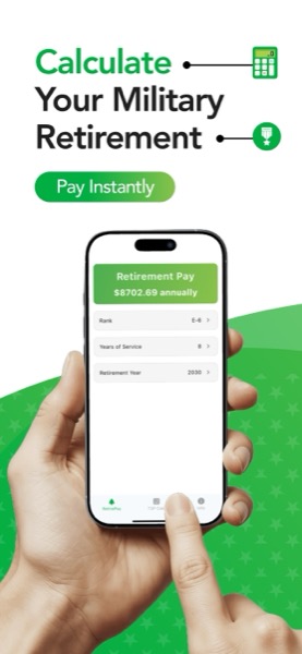 Military Retirement Pay Calc screenshot