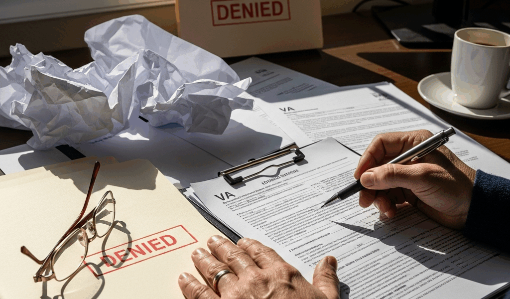 VA Nexus Letter Rejected What to Do Next